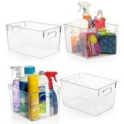 ClearSpace Plastic Storage Bins – Perfect Kitchen Organization or Pantry Storage – Fridge Organizer, Pantry Organization and Storage Bins, Cabinet Organizers